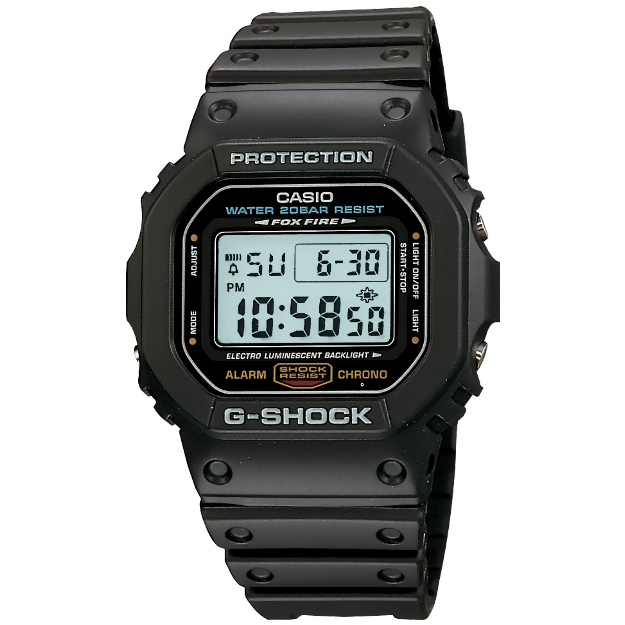 Casio G-Shock Classic Black Digital Dw5600-1 Watch - Moments